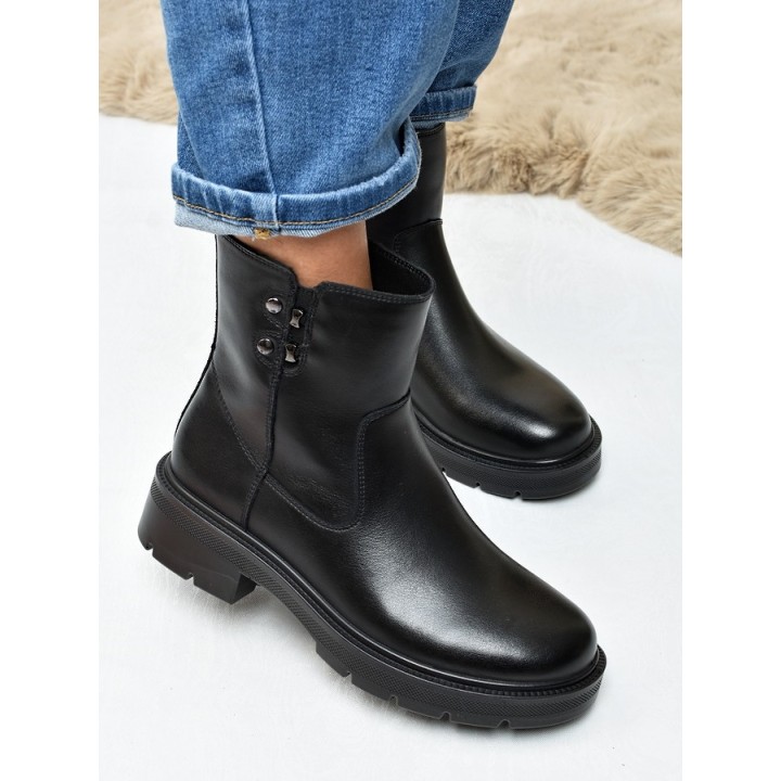 Botki damskie Skotnicki B-3-1506 Czarne