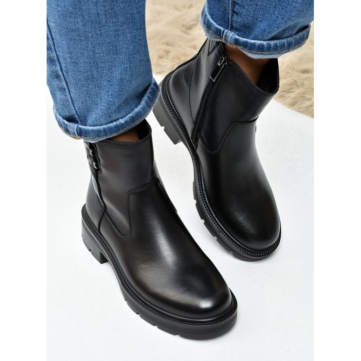 Botki damskie Skotnicki B-3-1506 Czarne