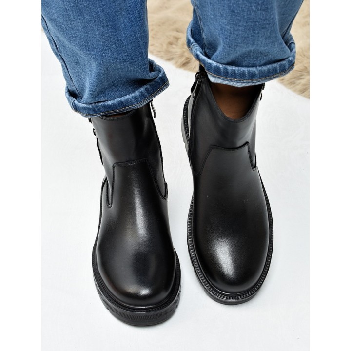 Botki damskie Skotnicki B-3-1506 Czarne