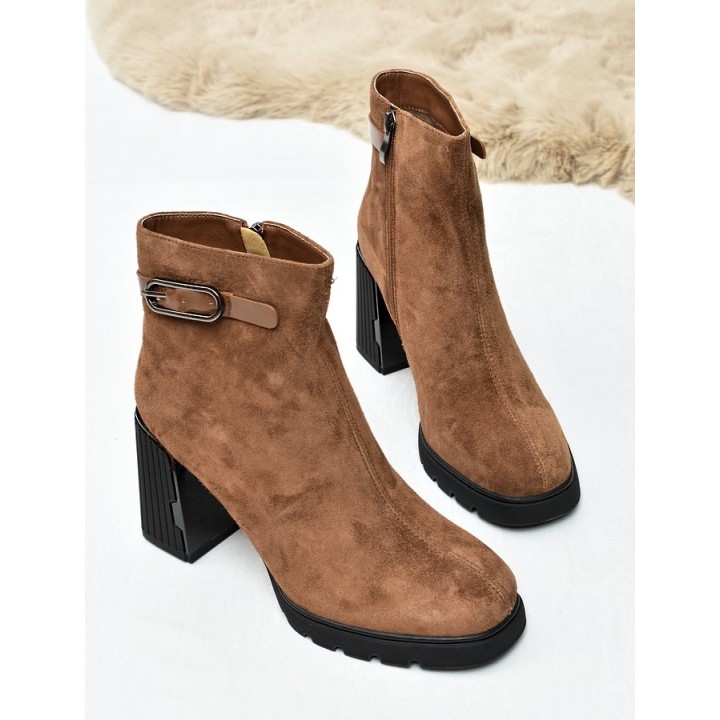 Botki damskie Vinceza 91172 Camel