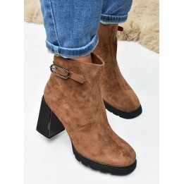 Botki damskie Vinceza 91172 Camel