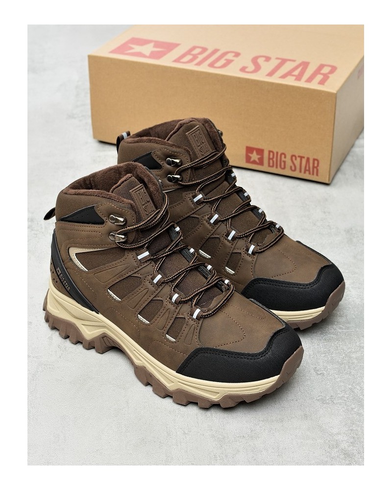 Trapery męskie Big Star UU174316 Brąz