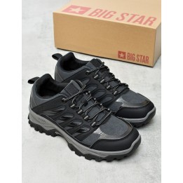 Obuwie męskie trekkingi Big Star UU274890 Czarne