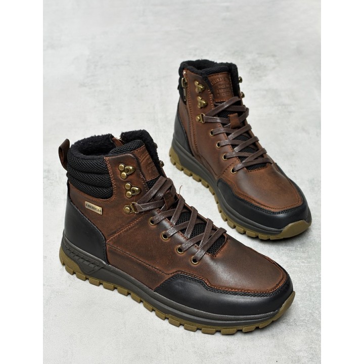 Trapery męskie American CY199 Coffee