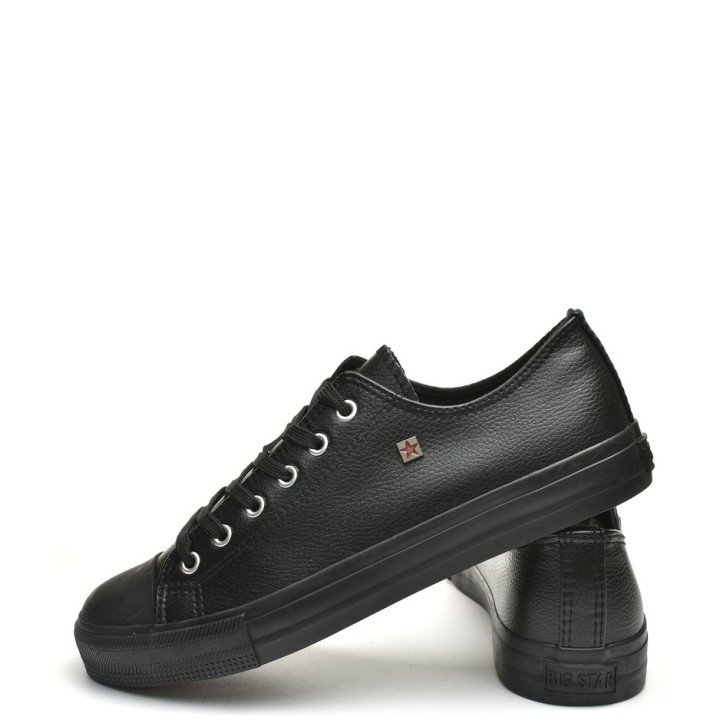 Trampki Big Star -Półtrampki V174345 czarne
