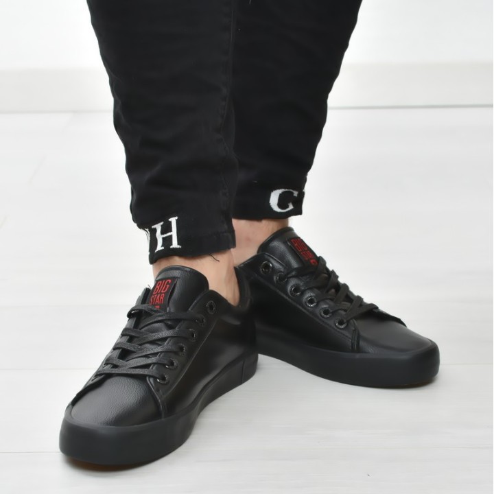 Trampki Męskie Big Star GG174111 - Czarne