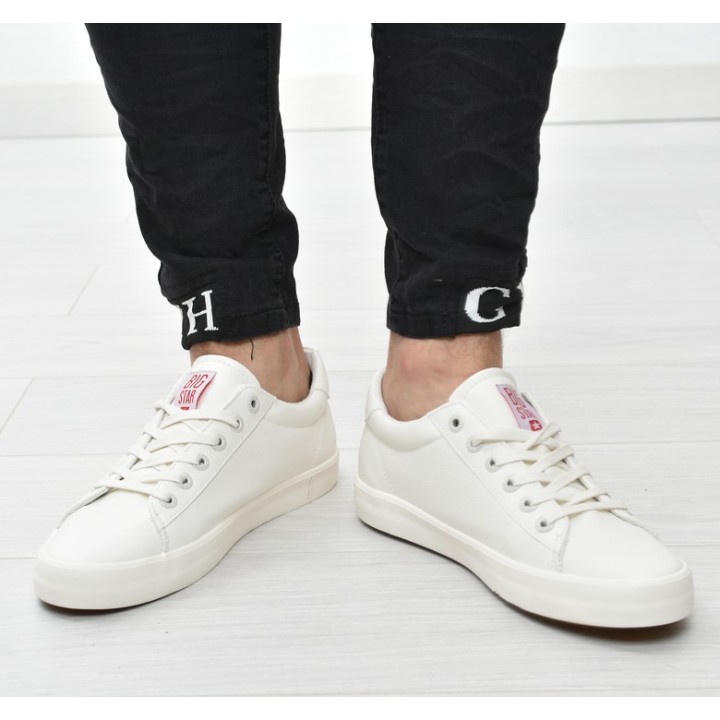 Trampki Męskie Big Star GG174112 - Białe