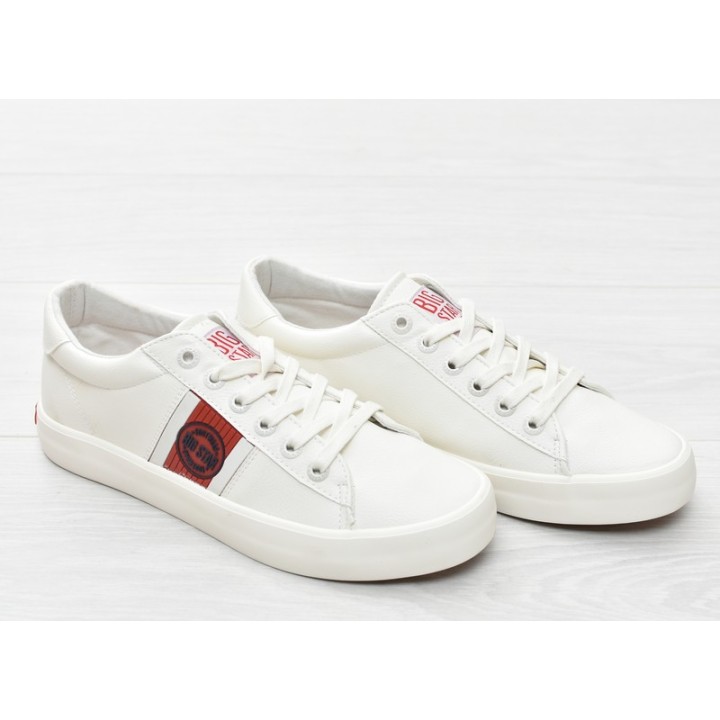 Trampki Męskie Big Star GG174112 - Białe