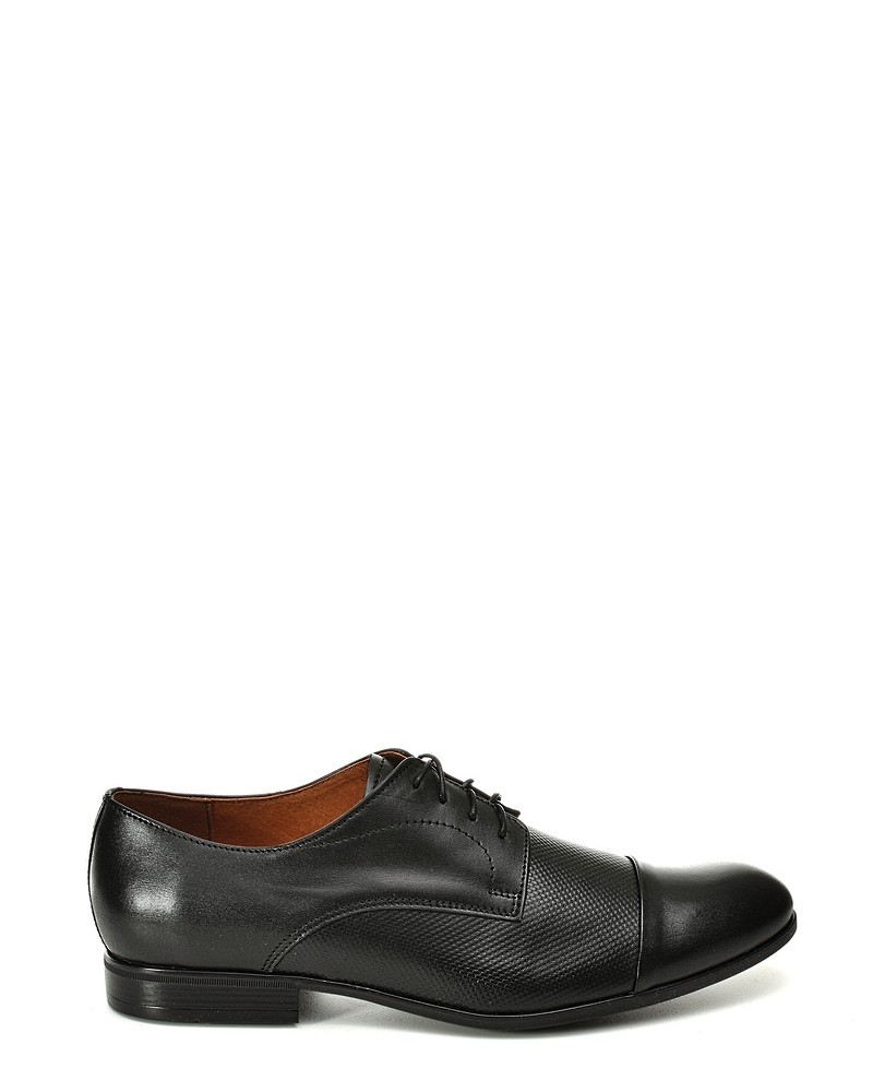 Półbut AGDA -CASUAL 1025 czarny