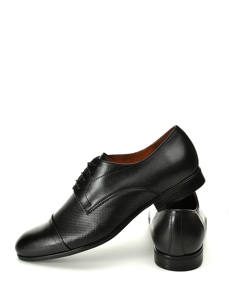Półbut AGDA -CASUAL 1025 czarny