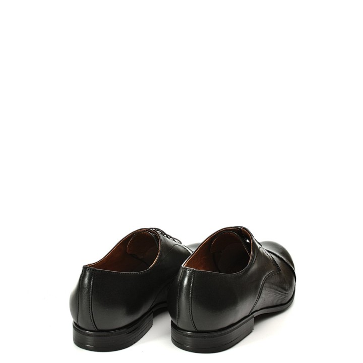 Półbut AGDA -CASUAL 1025 czarny